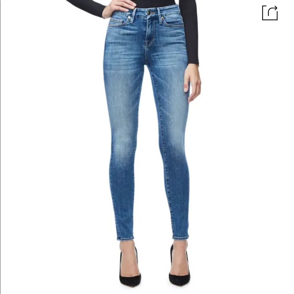 Good American NWOT❗️Good Legs High Waist Skinny Jeans Style GLCP88T